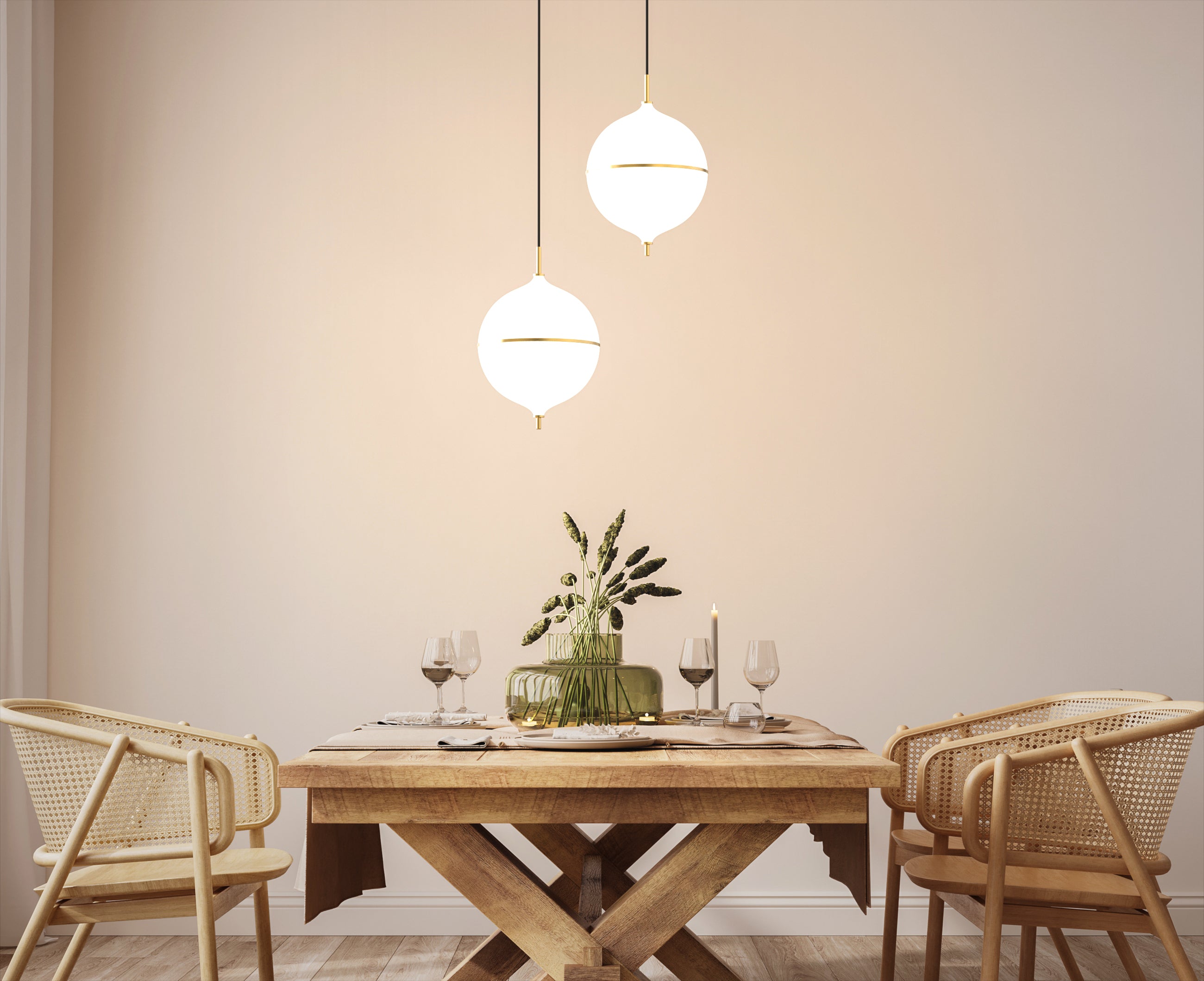 Eternal Moonlight Pendant Large - Black