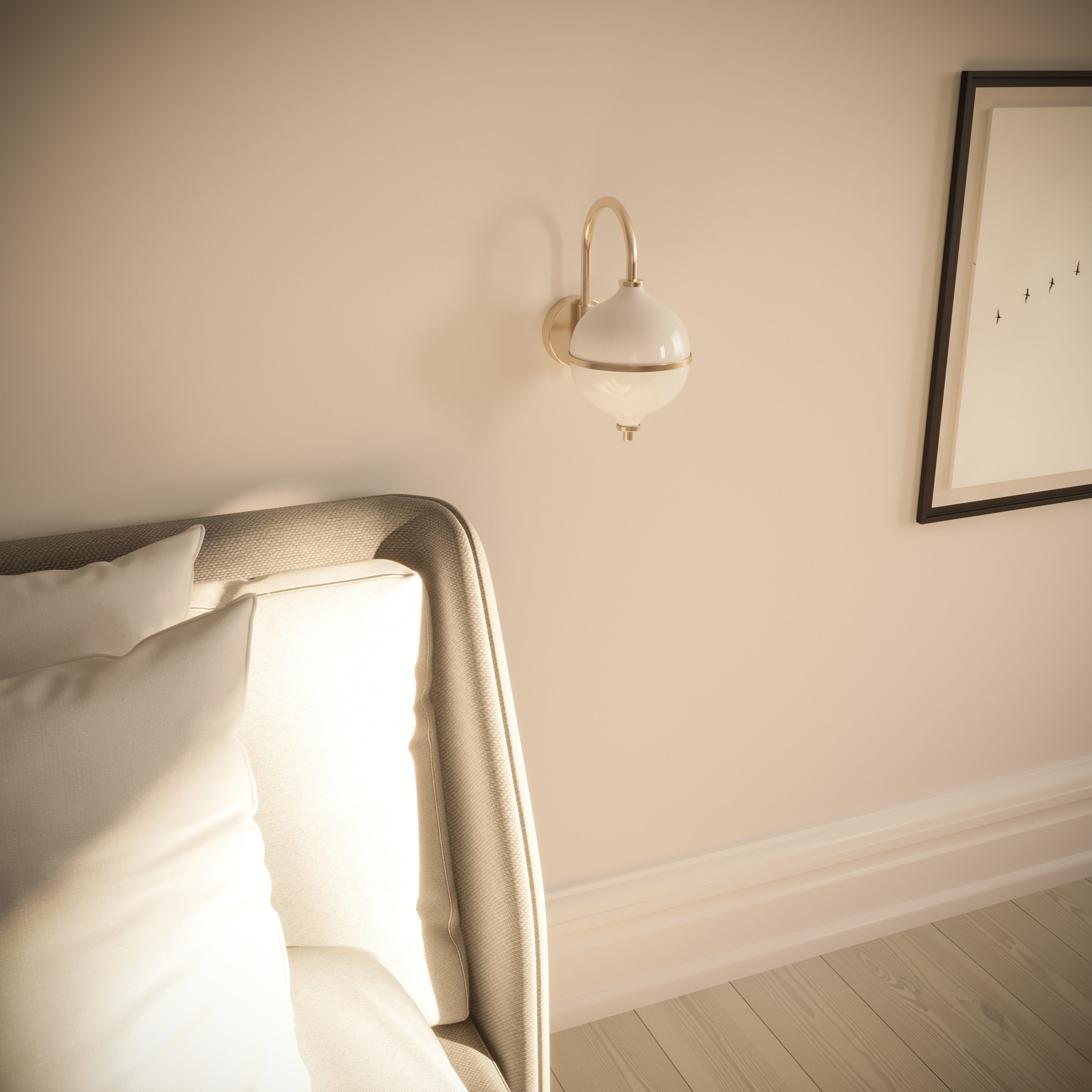 Premium brass and glass design for contemporary homes.