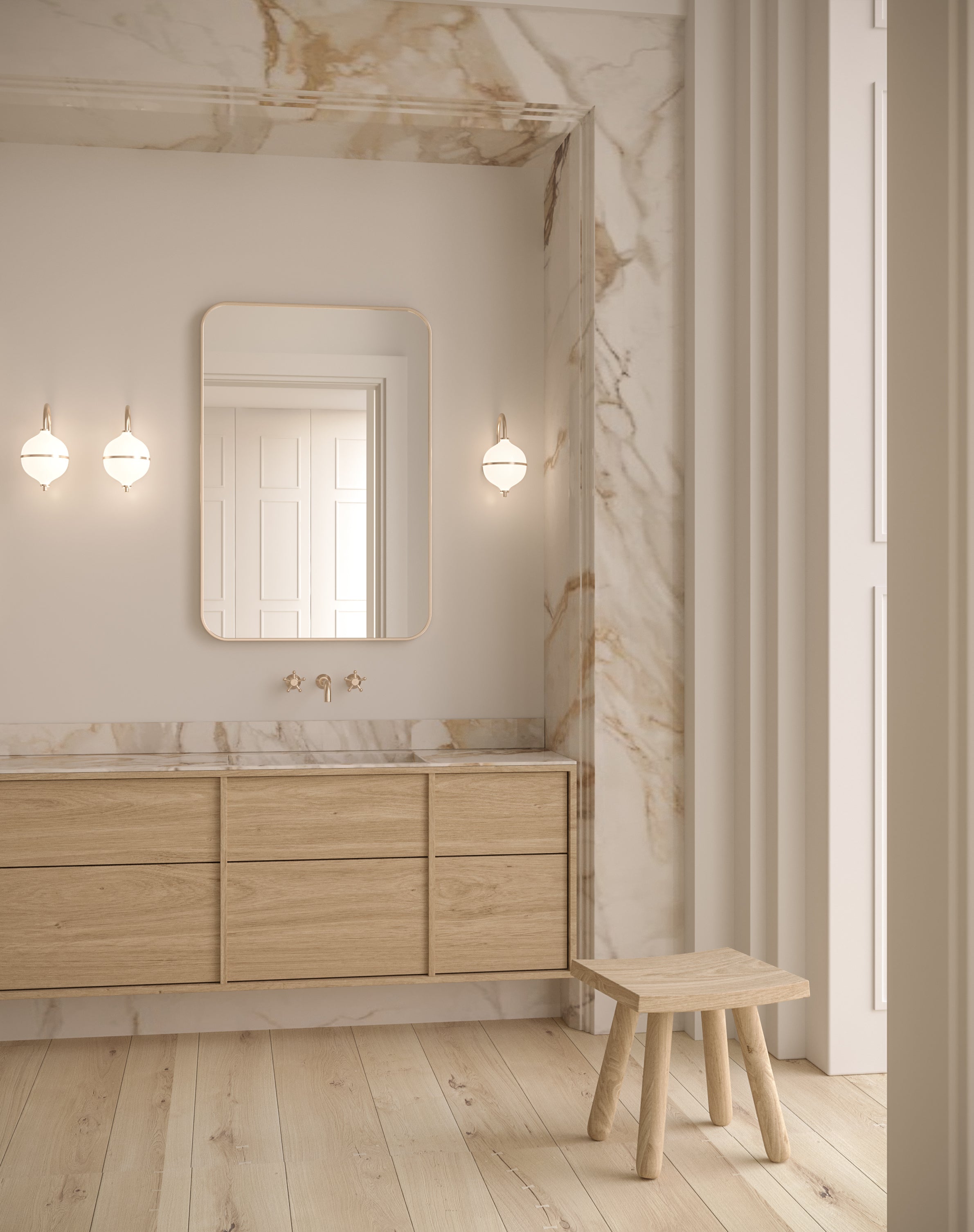 Eternal Moonlight Wall - White
