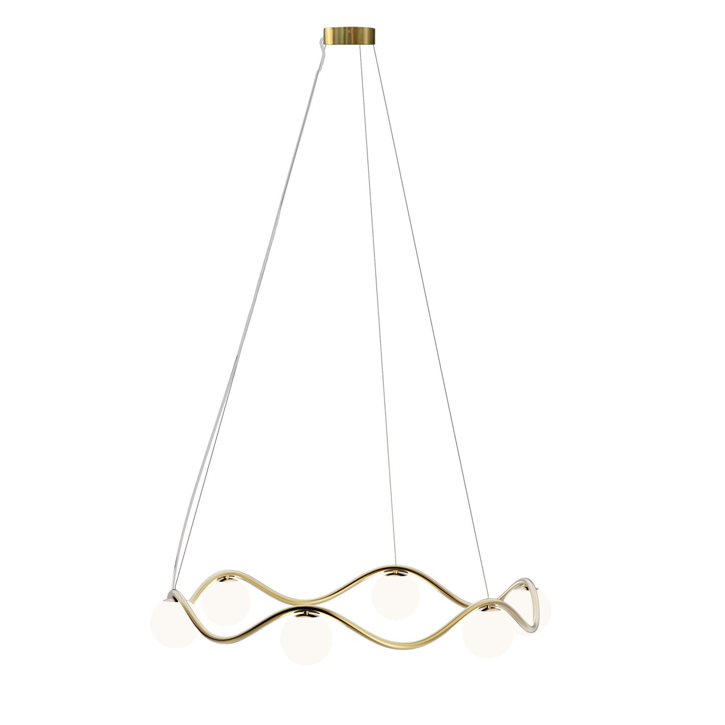 Circle of life chandelier - Large (minimalistic canopy)