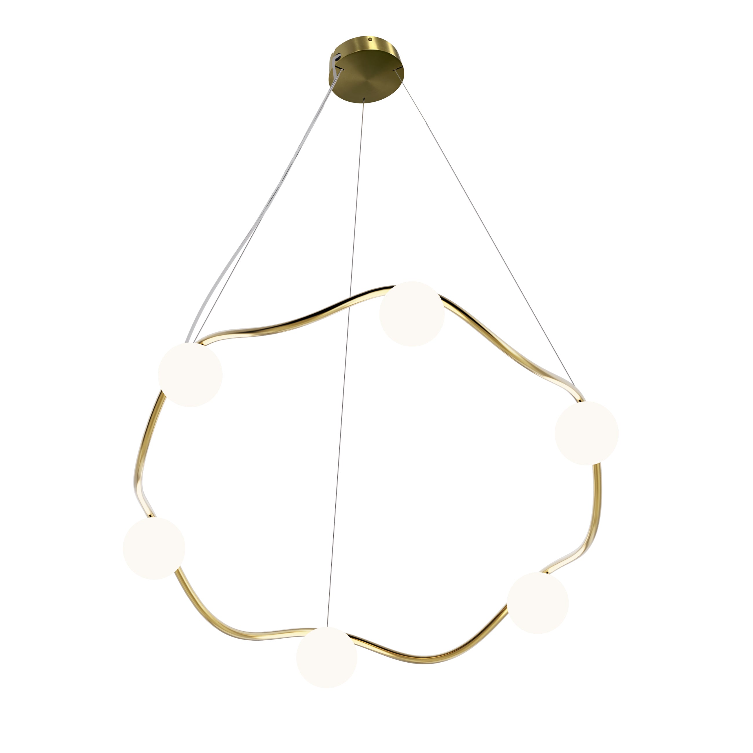 Sample - Circle of life chandelier - Medium ø65 cm.