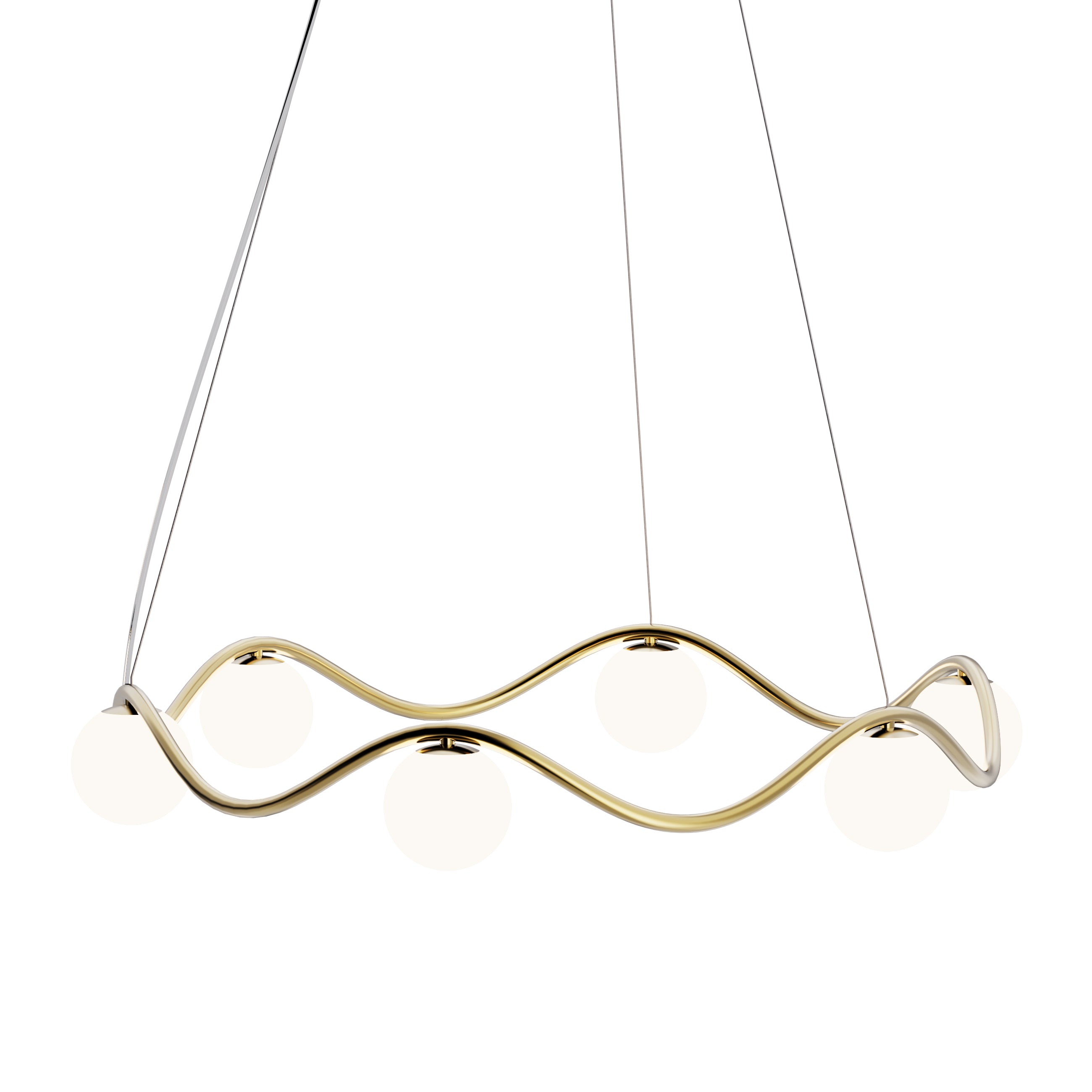 Circle of life chandelier